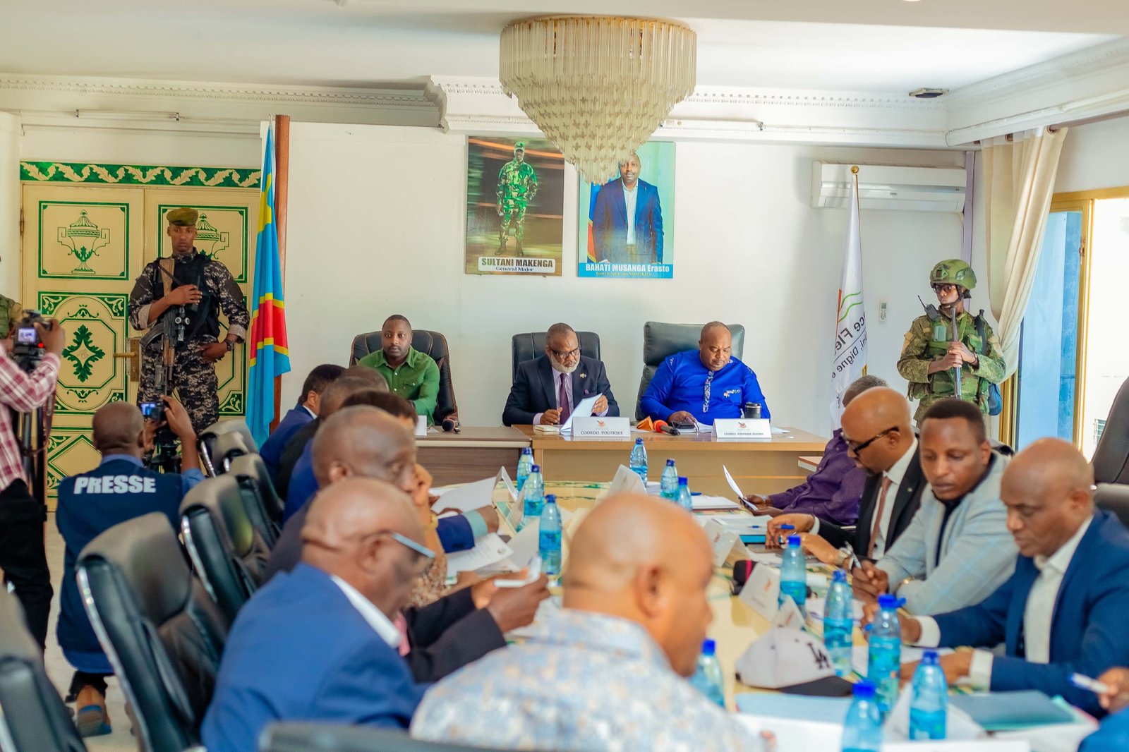 Nord-Kivu : Corneille Nangaa et Bertrand Bisimwa assistent à la plénière de résolution des conflits initiée par le gouverneur Bahati Musanga
