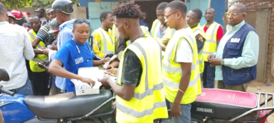 Maniema : le REMED sensibilise les motocyclistes de Kindu sur la lutte contre le VIH/SIDA