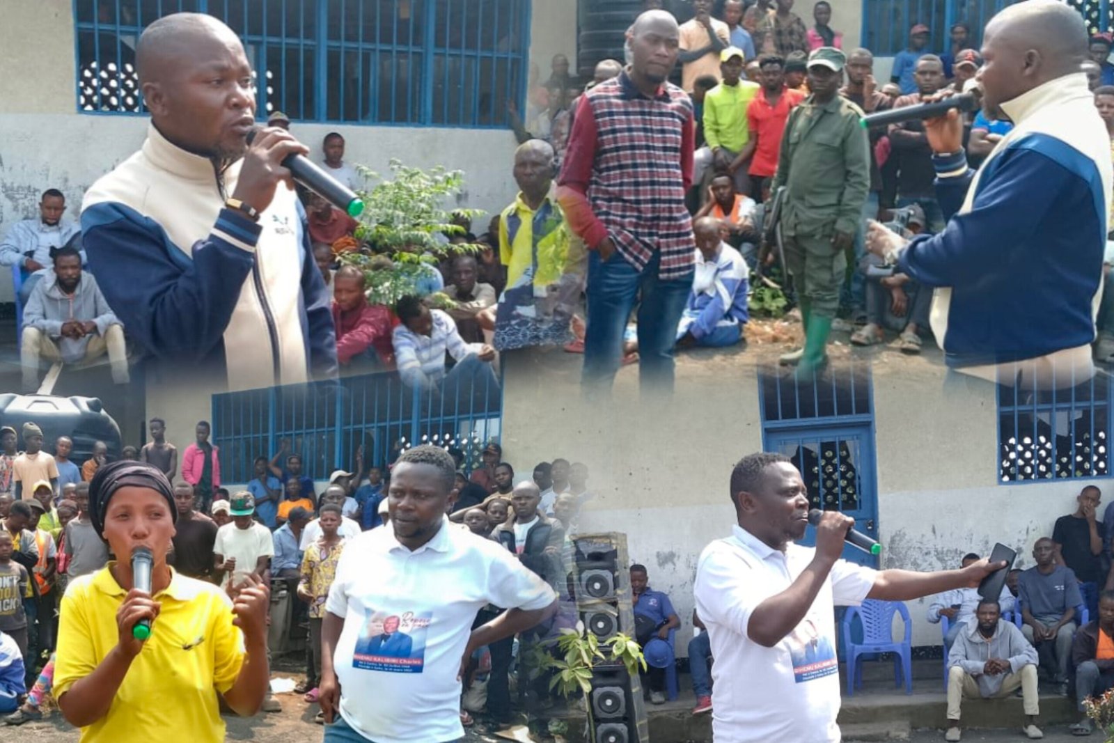 Sake : travaux communautaires et meeting populaire à Mubambiro sous la conduite du chef de cité Achille Akilimali