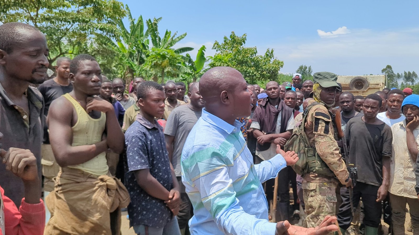 Rutshuru : Éphrem Kabasha invite les jeunes de Burahi à s’engager pour la stabilité