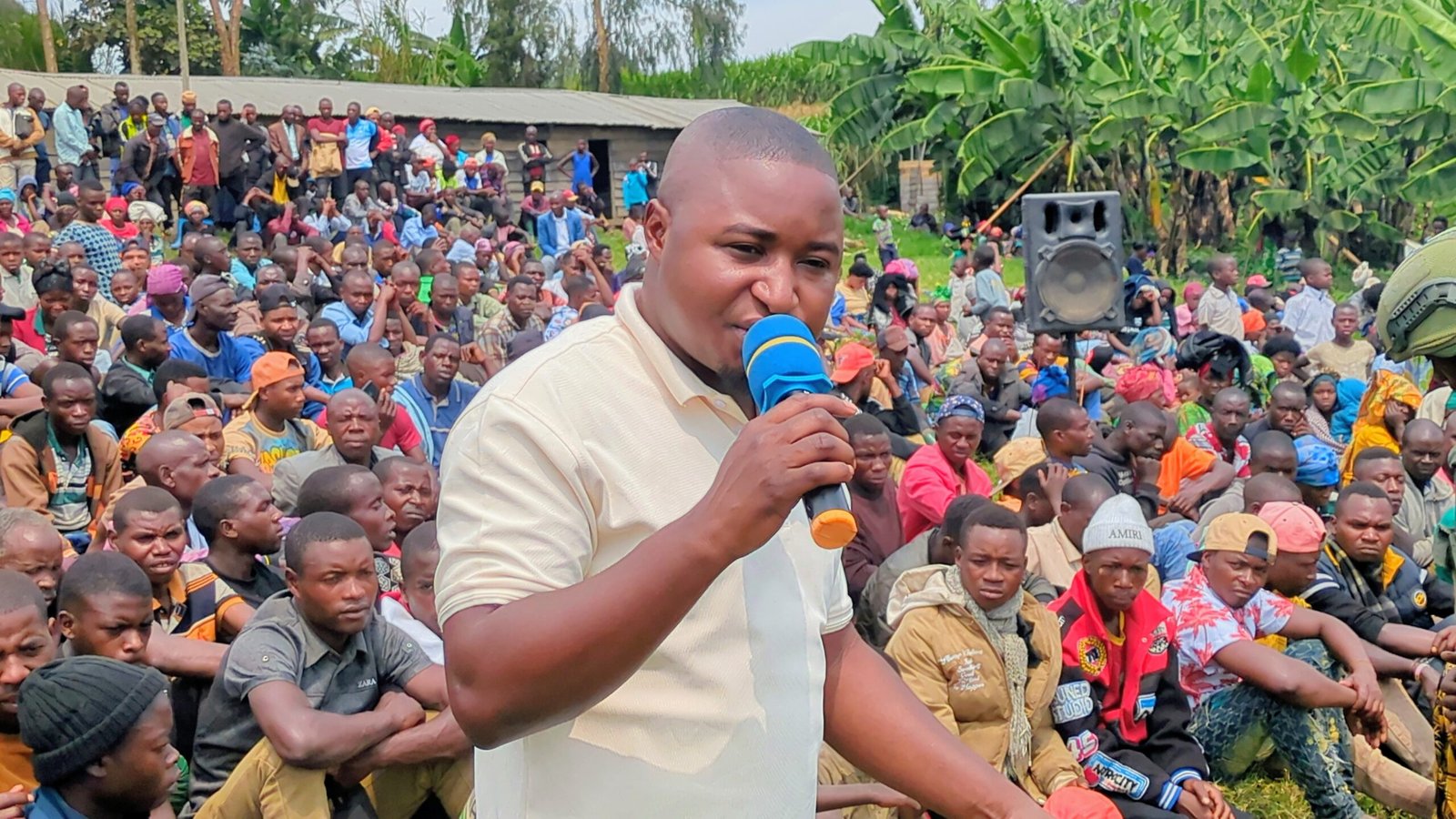 MASISI : l’administrateur assistant Simweray Banyene Jonas en mission de mobilisation et de sensibilisation à Kabaya
